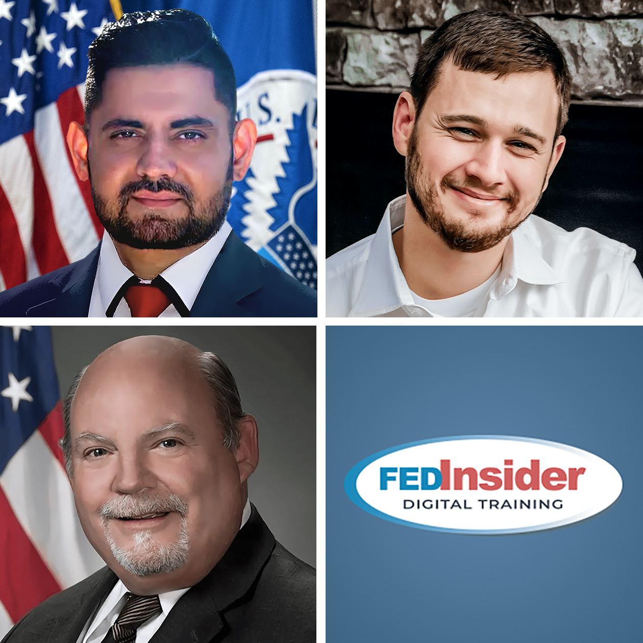 CDM Success Stories in an Age of Cyber-attack Surface Expansion and Boosting Data Security & Cyber Resilience in Federal Health (E182) main headshot images