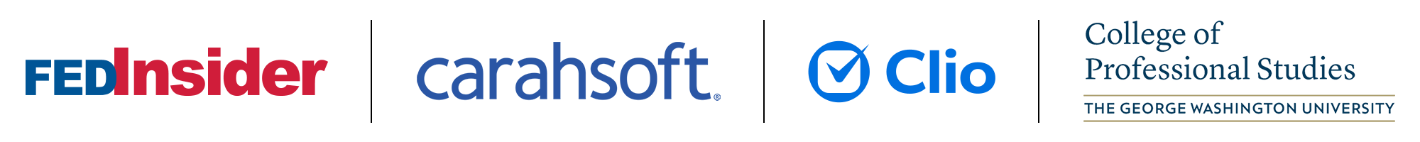 FI-Carahsoft-Clio-CPS-Logos