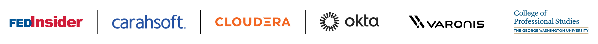 FI-Carahsoft-Cloudera-Okta-Varonis-CPS-Logos